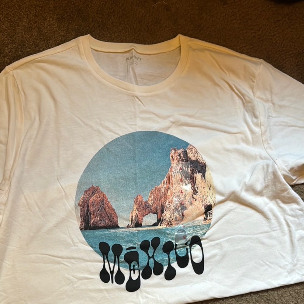 Mexico Graphic Tee - Off-White